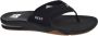 Reef Fanningblack Silver Heren Slippers Zwart Zilver - Thumbnail 7