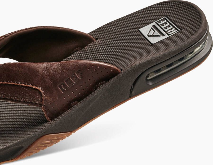 Reef Fanning Leather Lux Espresso Heren Slippers CI8085 - Foto 11