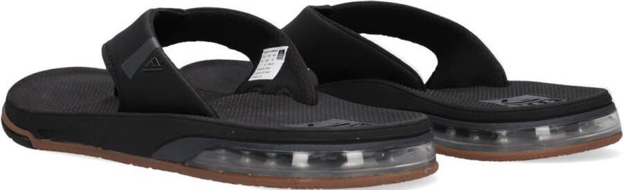 Reef Fanning Low Black Heren Slippers Zwart