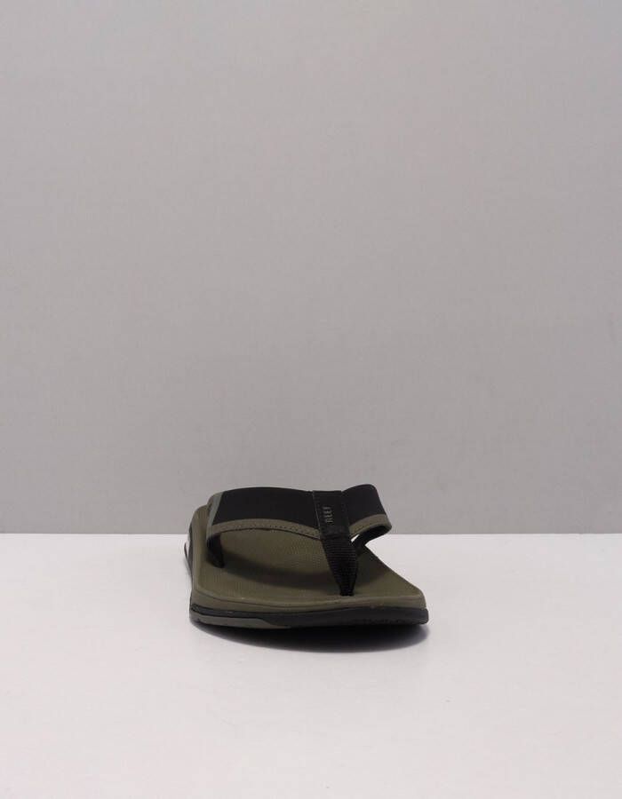 Reef Fanning Low Black Heren Slippers Zwart