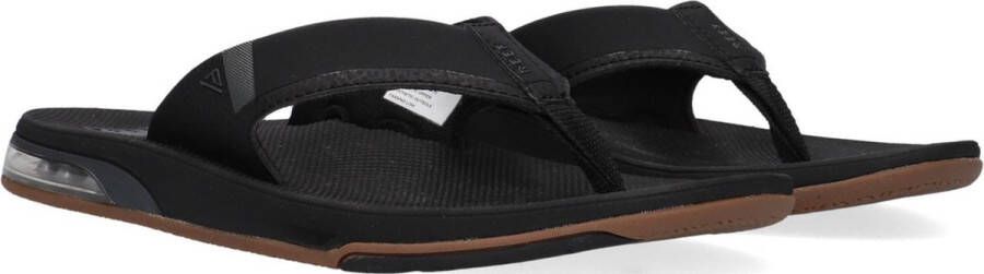 Reef Fanning Low Black Heren Slippers Zwart