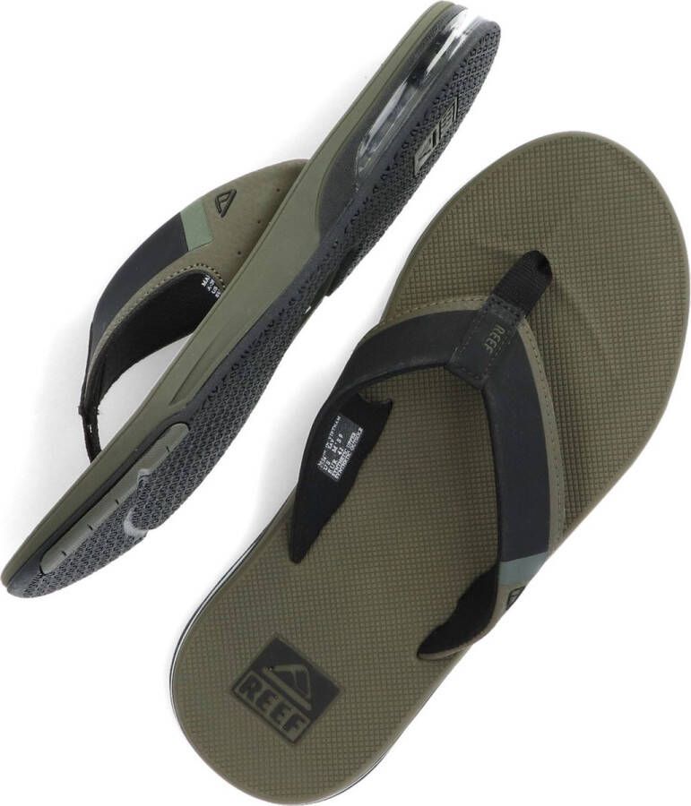 Reef Fanning Low Olive Heren Slippers Olijfgroen - Foto 10