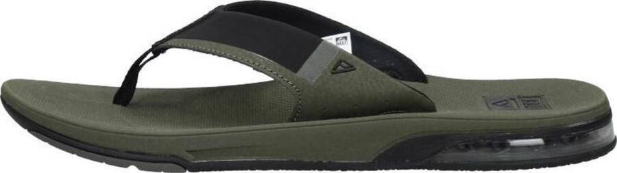 Reef Fanning Low Olive Heren Slippers Olijfgroen - Foto 14