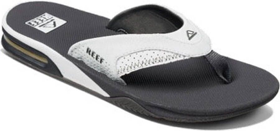Reef Fanning Slippers Heren Wit