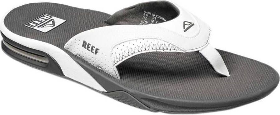 Reef Fanning Slippers Heren Wit