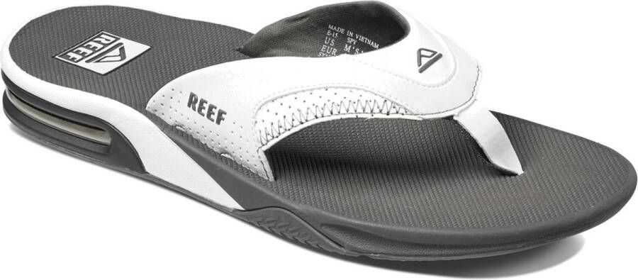 Reef Fanning Slippers Heren Wit