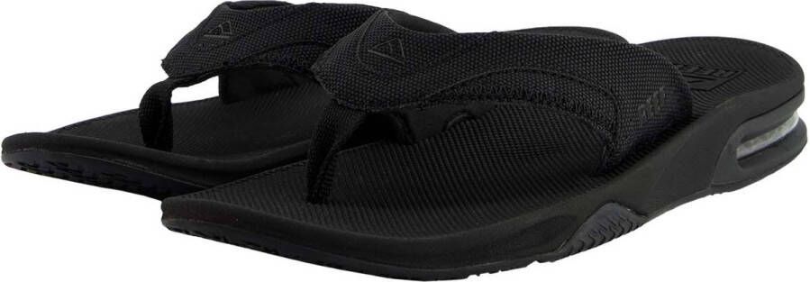 Reef Fanningall Black Heren Slippers Zwart