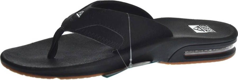 Reef Fanningblack Silver Heren Slippers Zwart Zilver - Foto 11