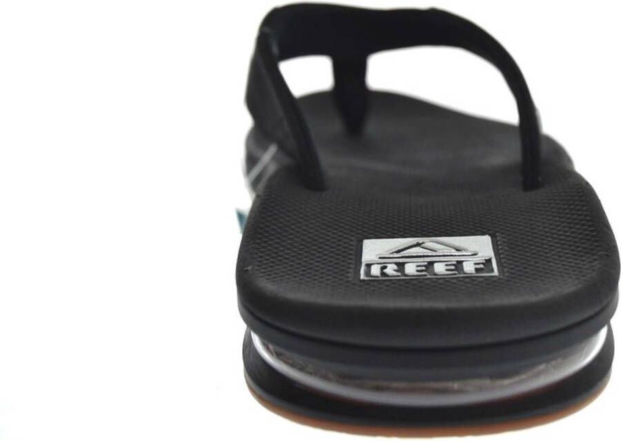Reef Fanningblack Silver Heren Slippers Zwart Zilver - Foto 12