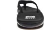 Reef Fanningblack Silver Heren Slippers Zwart Zilver - Thumbnail 12
