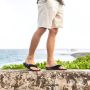 Reef Fanningblack Silver Heren Slippers Zwart Zilver - Thumbnail 14