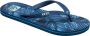 Reef Heren Seaside Prints Slippers Navy Palm 26cm - Thumbnail 2