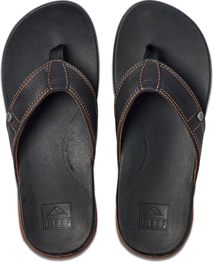 Reef Heren Slippers Cushion Bounce Lux Black Brown