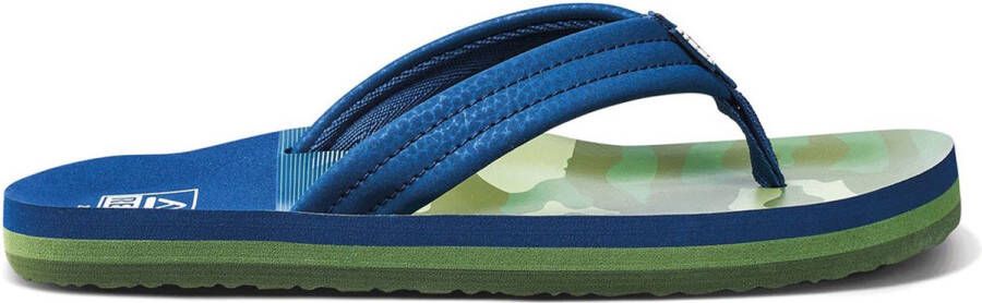 Reef Kids Ahi Jongens Slippers Donkerblauw