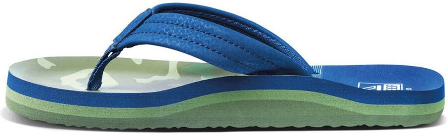 Reef Kids Ahi Jongens Slippers Donkerblauw