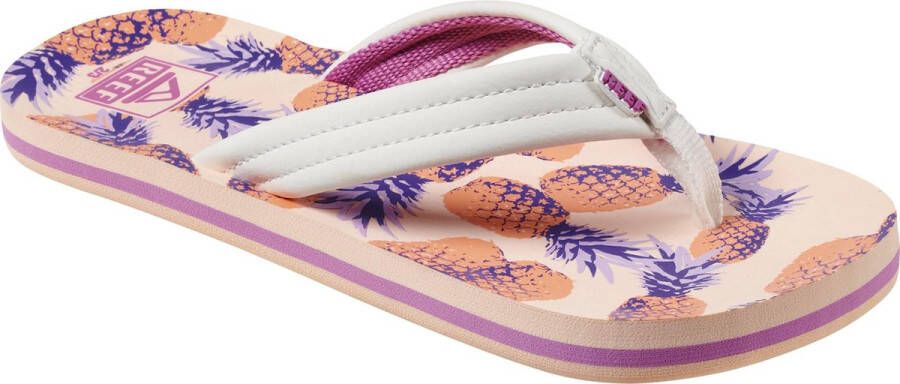 Reef Kids Ahi Meisjes Slippers Coral Pineapples