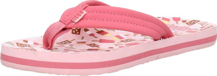 Reef Kids Ahi Meisjes Slippers Coral Pineapples