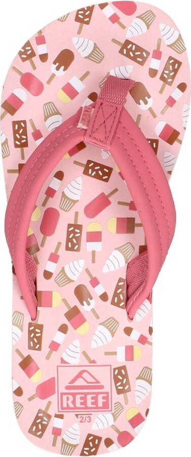 Reef Kids Ahi Meisjes Slippers Coral Pineapples