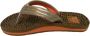 Reef Kids Ahi Wild teenslippers bruin goud Meisjes EVA 36 - Thumbnail 10