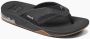 Reef Kids Fanning Jongens Slippers Zwart - Thumbnail 6