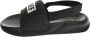 Reef badslippers met hielbandje zwart Jongens Rubber Logo 22 - Thumbnail 5