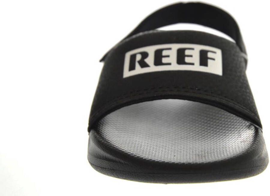 Reef Kids One Slide Black Whit Unisex Slippers- Zwart