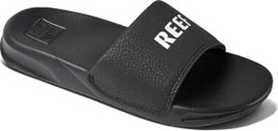 Reef Kids One Slide Black White