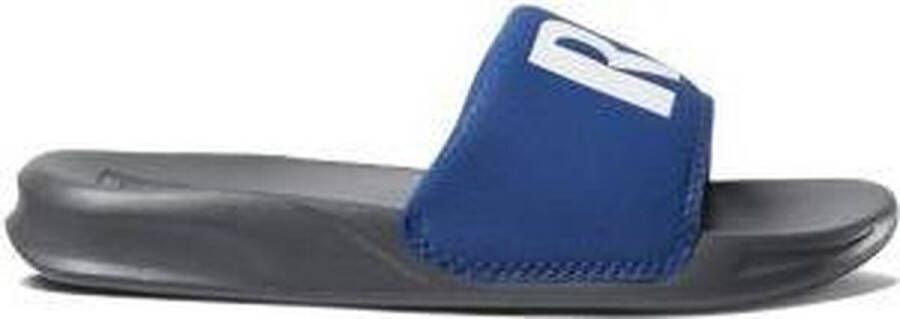 Reef Kids One Slide Jongens Slippers Grey Blue