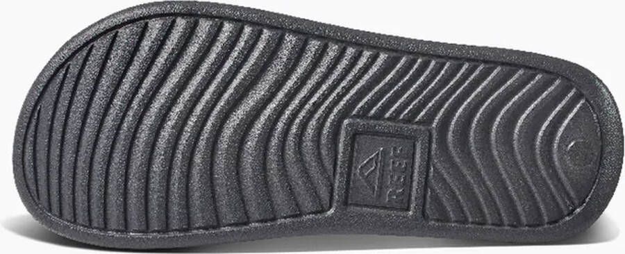 Reef Kids One Slide Jongens Slippers Grijs Blauw