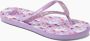 Reef Kids Stargazer Prints teenslippers met glitters zilver roze Meisjes Rubber 36 - Thumbnail 7