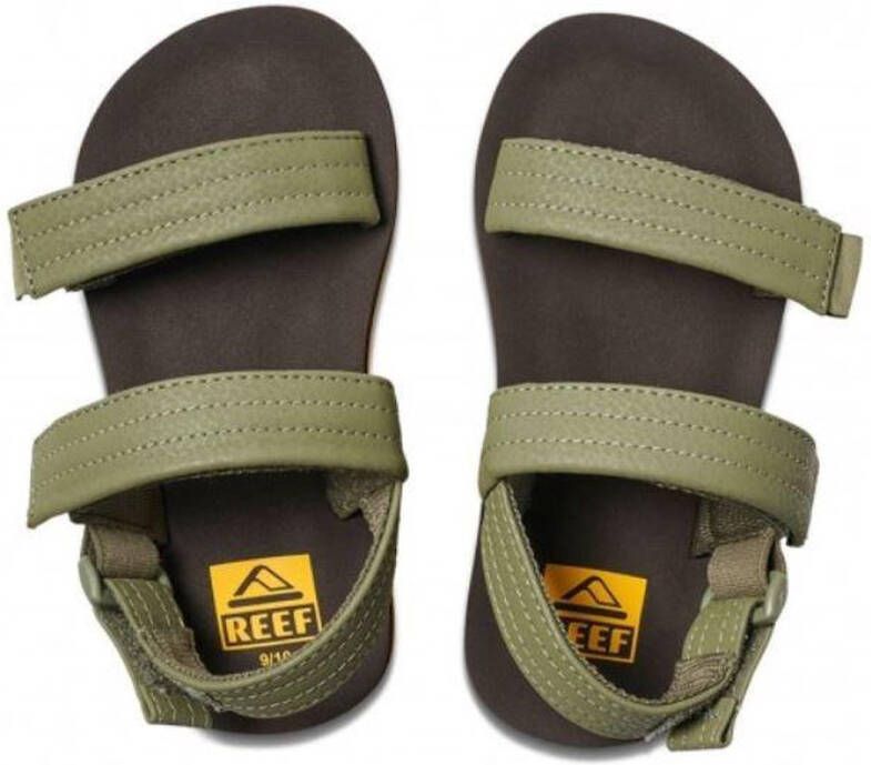 Reef Boy's Little Ahi Convertible Sandalen maat 11K 12K olijfgroen zwart - Foto 6