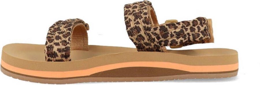 Reef Little Ahi Convertible Meisjes Slippers Leopard