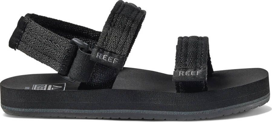 Reef Little Ahi Convertible Unisex Slippers Black