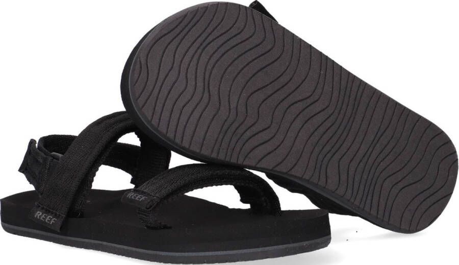 Reef Little Ahi Convertible Unisex Slippers Black