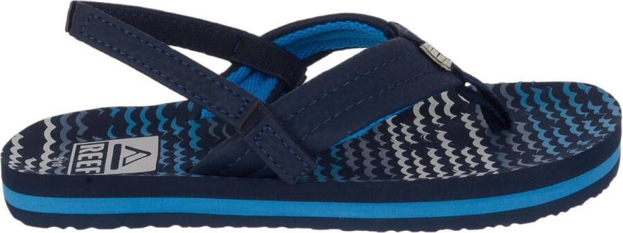Reef Little Ahi Jongens Slippers Blauw
