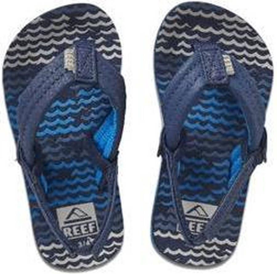 Reef Little Ahi Jongens Slippers Blauw