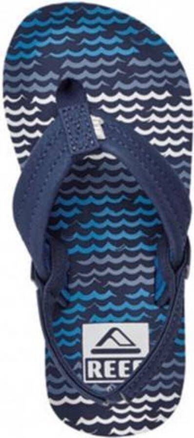 Reef Little Ahi Jongens Slippers Blauw