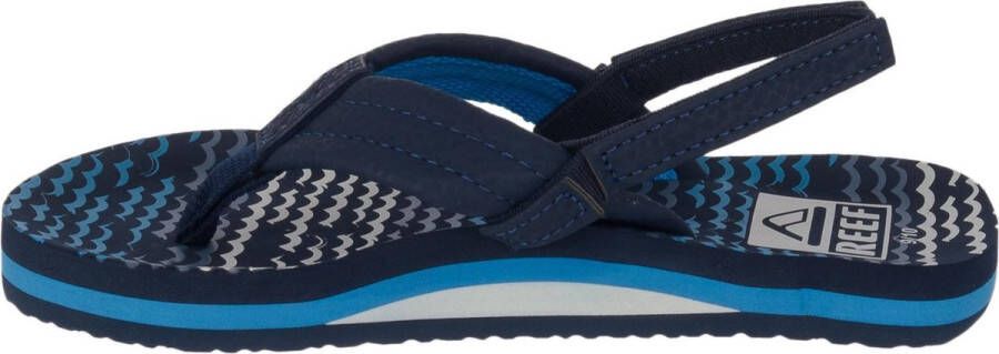 Reef Little Ahi Jongens Slippers Blauw