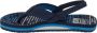 Reef Little Ahi Jongens Slippers Blauw - Thumbnail 5