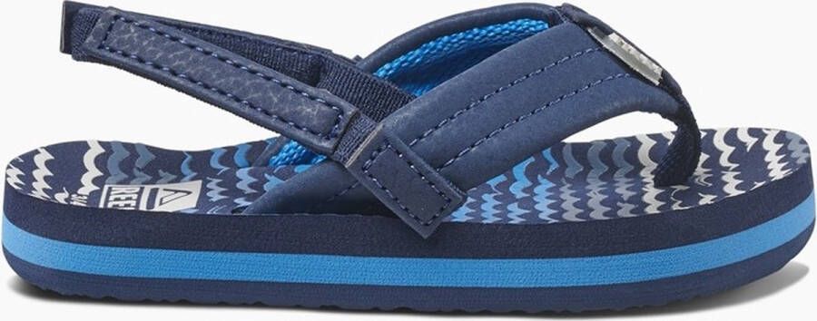 Reef Little Ahi Jongens Slippers Blauw