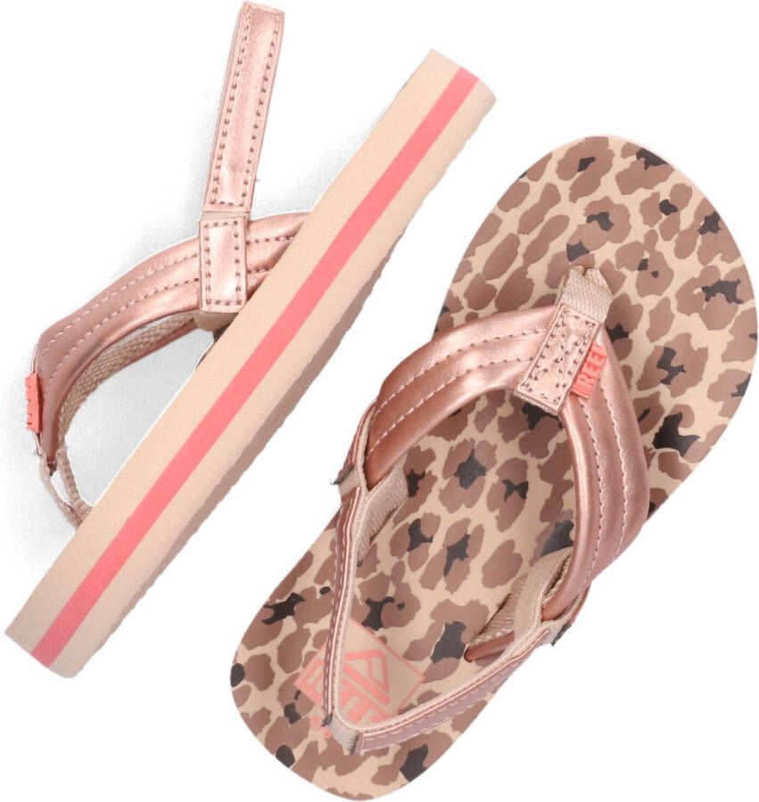 Reef Slippers Little Ahi Cheetah RF002199CEE Roze-25 26 - Foto 12