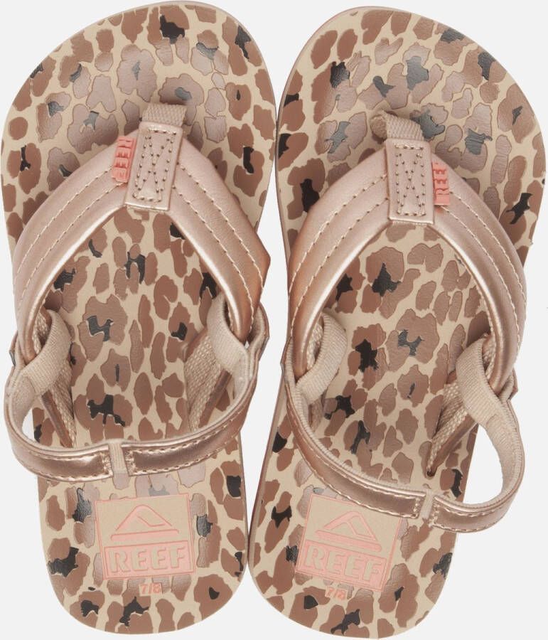 Reef Slippers Little Ahi Cheetah RF002199CEE Roze-25 26 - Foto 15