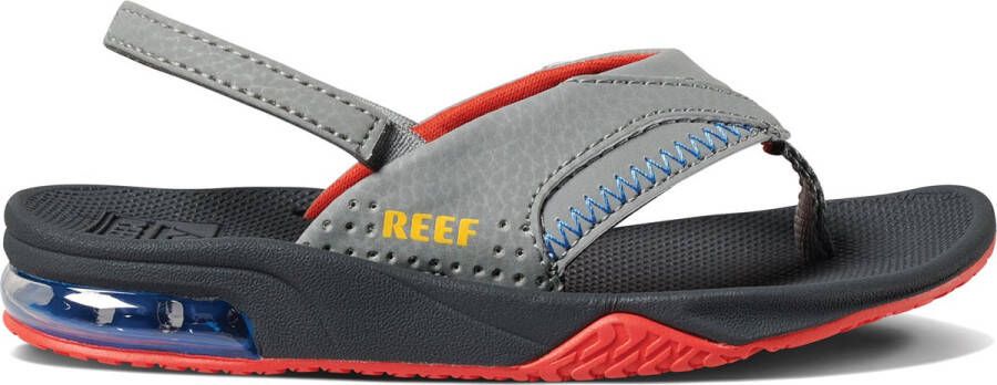 Reef Little Fanning Jongens Slippers Red Yellow