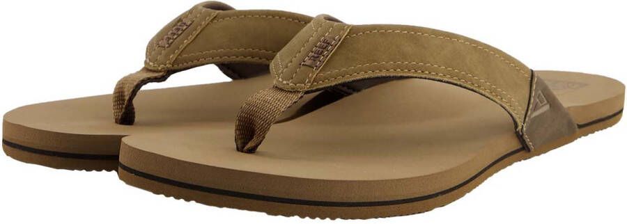 Reef Newport Heren Slippers Bronze - Foto 9