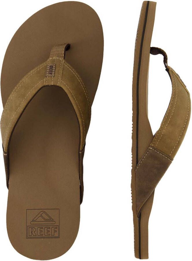 Reef Newport Heren Slippers Bronze - Foto 5