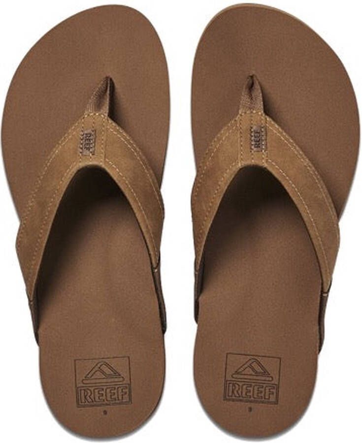 Reef Newport Heren Slippers Bronze - Foto 6