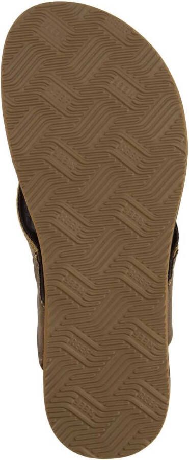 Reef Newport Heren Slippers Bronze - Foto 7