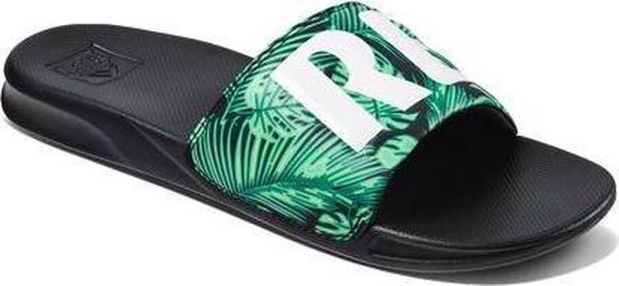 Reef One Slide Green Palm