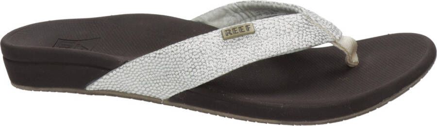 Reef Ortho-Spring Dames Slippers Brown White - Foto 3