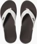 Reef Ortho-Spring Dames Slippers Brown White - Thumbnail 6